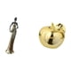 thumbnail image 5 of Figura africana, figura de escritorio, estatua decorativa, escultura de fruta, adorno de cerámica con diseño artístico, adecuada para hogares, oficina, 5 of 8