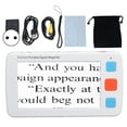 thumbnail image 1 of Portable Digital Magnifier, 5 Brightness Levels Electronic Video Reading Aids 4X-32X Zoom AV Output  For Low Vision 100-240V Black,White, 1 of 8