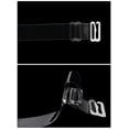 thumbnail image 4 of 1 Pair Non-Slip Clear Bra Straps Replacement Invisible Transparent Bra Shoulder Straps Clear-White and Clear Buckle Width: 1.5cm/ 5/8", 4 of 5