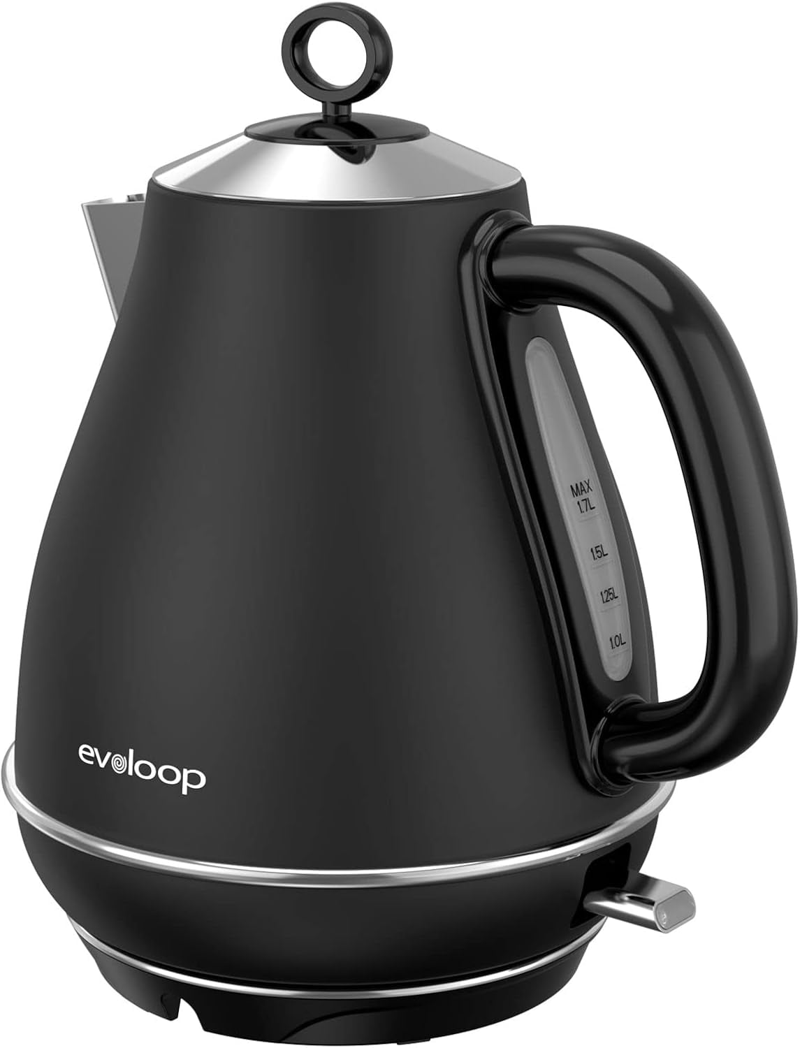 Evoloop Rapid Egg Cooker and Electric Kettle Combo with 1.7L Capacity for Busy Households