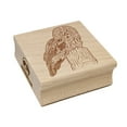 thumbnail image 1 of Wise Great Gray Owl Square Rubber Stamp Stamping Scrapbooking Crafting - Large 2.75in, 1 of 7