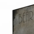 thumbnail image 2 of Luxe Metal Art 'Moose Lodge 2 - Bear Tracks' by Lightbox Journal, Metal Wall Art, 36"x36", 2 of 9