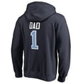 thumbnail image 3 of Men's Navy Memphis Grizzlies #1 Dad Pullover Hoodie, 3 of 3