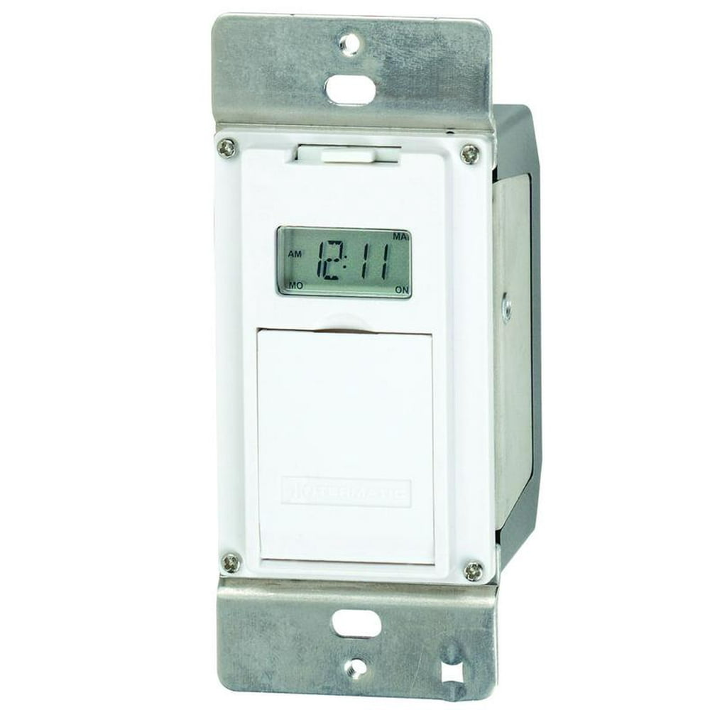 Intermatic EJ500 InWall Timer, 120 V, 4 A, 24 hr, 14 Cycles per week