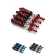 thumbnail image 3 of Ruiboury 4pieces Wear-resistant Front Rear Shock Absorber For MJX 1/16 H16 RC Car Part Red, 3 of 6