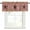 Red, variant on Country Star Farm Curtain Valances for Windows, Kitchen Valance Window Treatment, Farmhouse Plaid Texas Vintage Fruit Light Filtering Block Curtains for Bathroom/Bedroom/Living Room 60'' x 18''