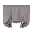 thumbnail image 1 of 46x63 Inch Farmhouse Rod Pocket Curtain 1 Panel Translucent Filter Sheer Curtain for Living Room Kitchen Bedroom Door Window Light Filtering, 1 of 7