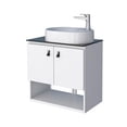 thumbnail image 2 of Mueble de Baño tipo Gabinete Flotante Madik color Blanco con Lavabo 102857, 2 of 5