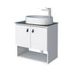 thumbnail image 2 of Mueble de Baño tipo Gabinete Flotante Madik color Blanco con Lavabo 102857, 2 of 5