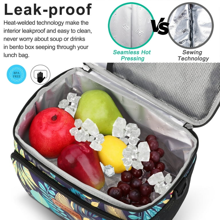  Premium Bento Lunch Box with Insulated Lunch Bag - Box