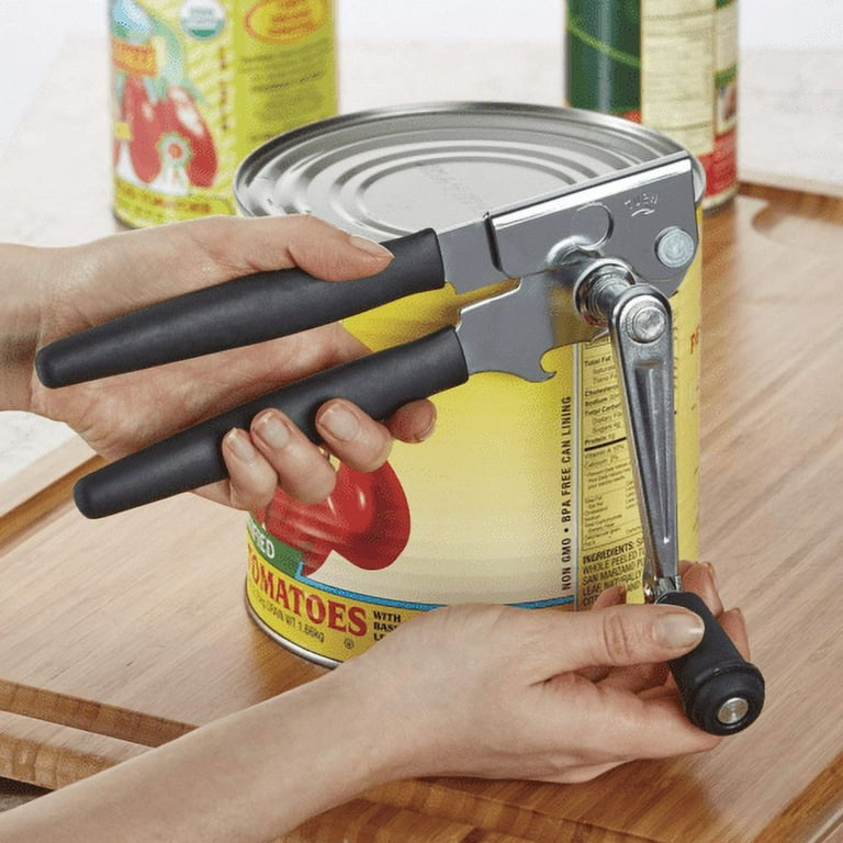 Commercial Can Opener - Heavy Duty Can Opener - Hand Can Opener Manual -  Industrial Can Opener - Opener for big cans - Hand Crank Can Opener 