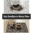 thumbnail image 3 of WEISIPU Pet Feeding Mat Absorbent Dog Food Mat Quick Dry Dog Placemat Puppy Water Bowl Mat Pet Supplies, 3 of 7