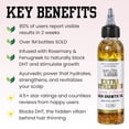 thumbnail image 7 of The Mane Attraction Extra Strength Rosemary + Fenugreek Herbal Hair Growth Oil | Infused With Castor Oil for ALL Hair Types Mini, 4oz, 7 of 7