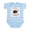 Sky Blue, variant on CafePress - I'd Rather Be Curling Infant Bodysuit - Baby Light Bodysuit, Size Newborn - 24 Months