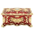 thumbnail image 1 of Enameled Trinket Box,Vintage Jewelry Box European Metal Jewelry Box Treasure Chest Box Top-Notch Performance, 1 of 5
