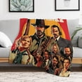 thumbnail image 5 of Red Dead Redemption 2 Game Canvas Poster RDR2 Game Print Luxury Flannel Blanket - Super Soft Anti-Static Plush Warm Blanket for Sofa Bed - Extra Large Cozy Blanket for Men and Women, Home Decor Gift., 5 of 9