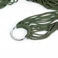 thumbnail image 5 of WHAMVOX 2-Pack Outdoor Leisure Sleeping Hammocks Hanging Beds for Camping Hunting Nylon Swing Bed, Army Green, 240x80cm, 5 of 8