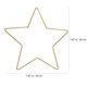 thumbnail image 2 of unbranded 6Ud Círculos De Hierro Dorados Para Manualidades Dreamcatcher Y, 2 of 8