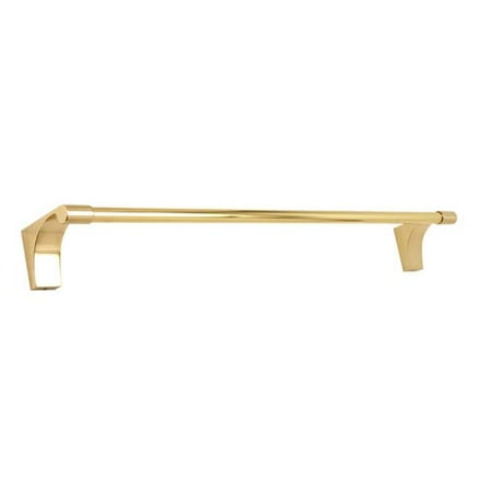 Empire 12 Inch Towel Bar - Alno - 12 Inch Towel Bar - A6820-12-PB/NL - Unlacquered Brass
