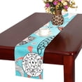thumbnail image 3 of MKHERT Cute Turtle With Narwhal Table Runner for Kitchen Wedding Party Home Decor 14x72 inch, 3 of 4
