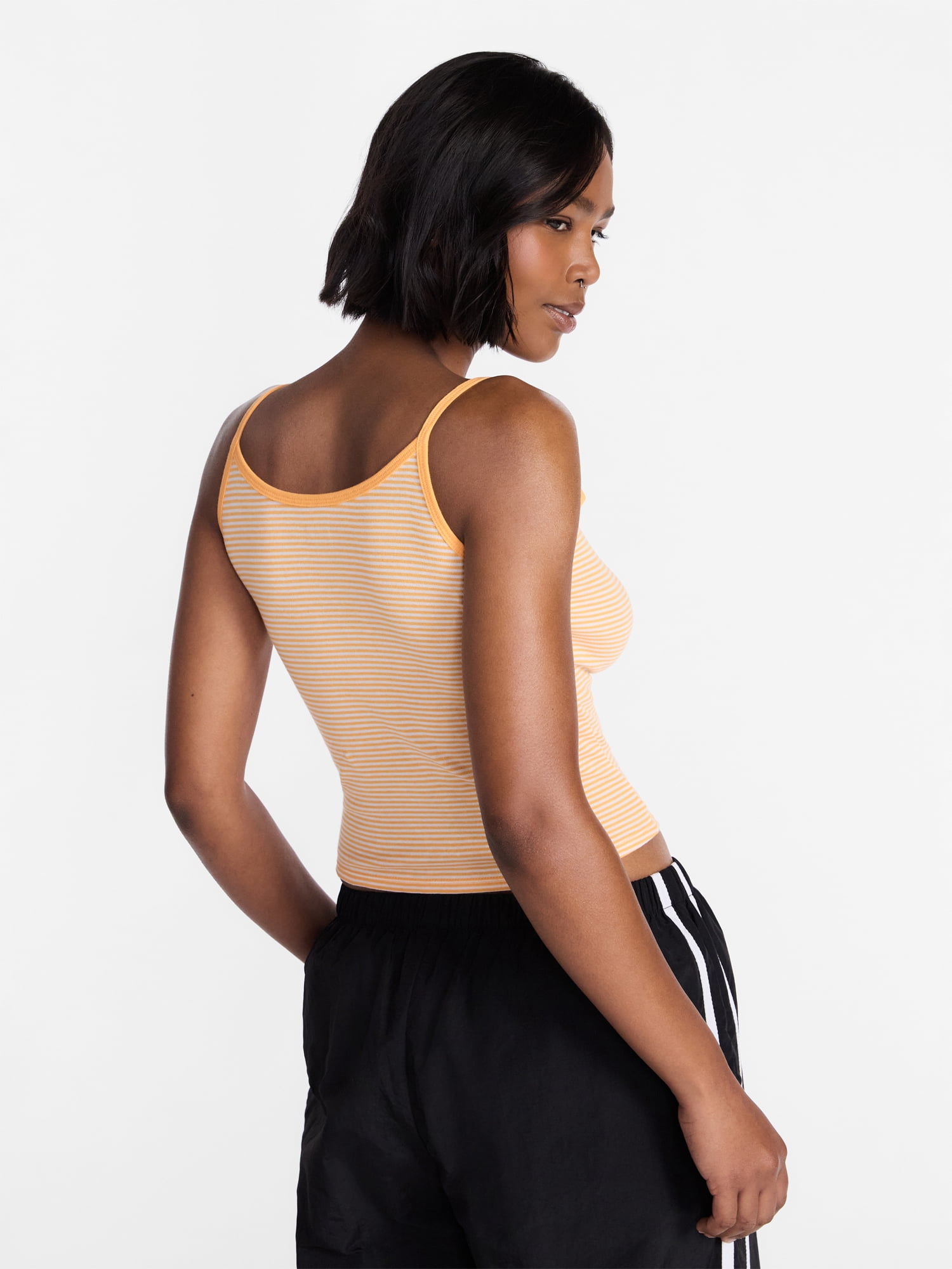 No Boundaries Scoop Neck Cami Top, Women's XXS-XXL