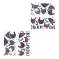 thumbnail image 4 of Palo de pared de cocina Ticfox 60x30cm forma de pollo decorativas, 4 of 14