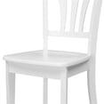 thumbnail image 6 of Atlin Designs 5 Piece Extendable Oval Dining Set in White Wood, 6 of 14