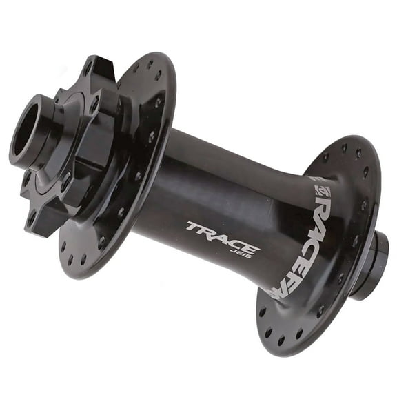 RaceFace Trace J-Bend 615 Front Hub - 15 x 110mm Boost, 6-Bolt, Black