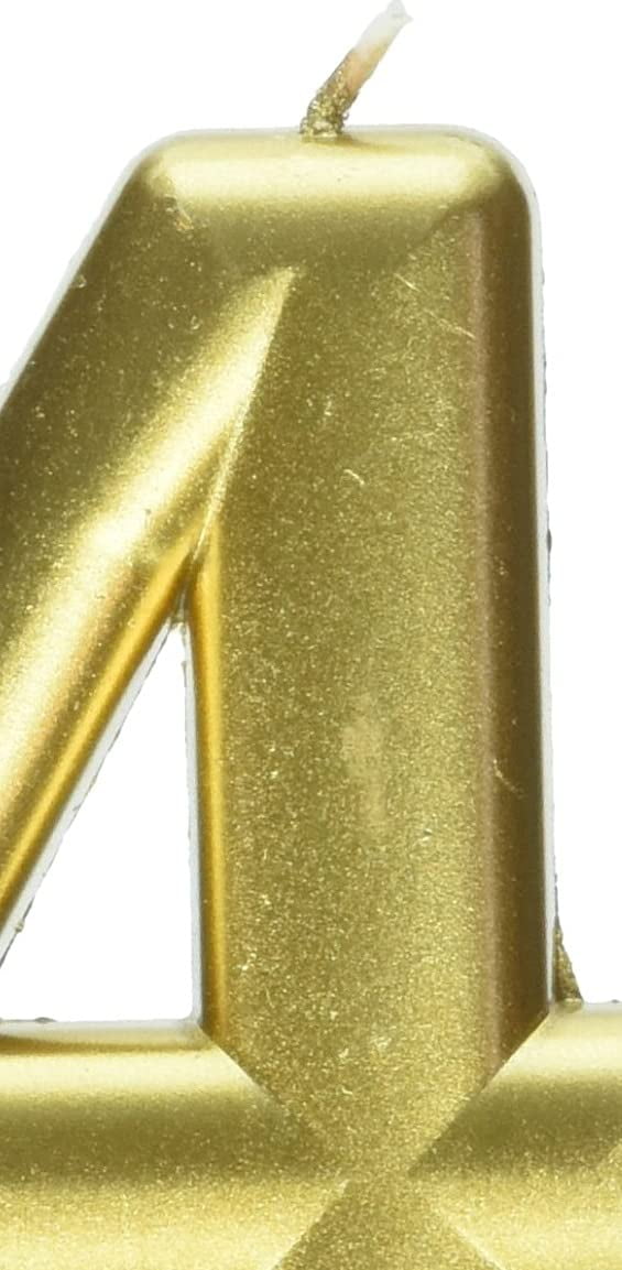 CANDLE #4 GOLD