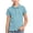 Light Blue, variant on SDNall Boys Short Sleeve Polos, Soft Breathable Solid Color Performance Polo Shirts, Boys' Traditional Collar Polo Tops for School Uniform Golf Training Travel Weekend Everyday Wear 1-15 Years