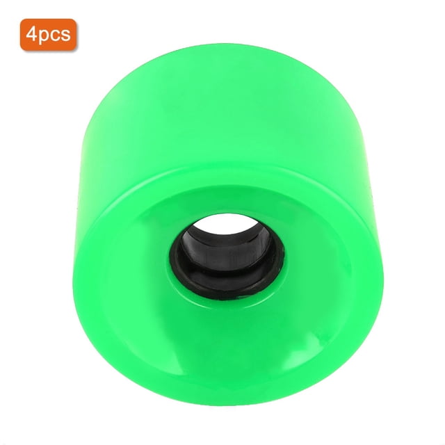 4 Pcs/ensemble Accessoires de Planche à Roulettes Roue de Planche à Roulettes, Roue de Planche à Roulettes en PU 70x51mm, PUENTE pour Longue Roue de Planche Enfants Extérieur
