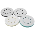 thumbnail image 2 of Paquete de 4 Almohadillas Lijado Espuma para Lijadora Orbital, 5 Pulgadas y 8 Agujeros Orbital Sander Surfprep Foam Pad, 2 of 5