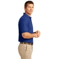 thumbnail image 3 of Port Authority Tall Silk Touch Polo with Pocket-3XLT (Royal), 3 of 4