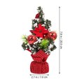thumbnail image 2 of 3 unids Desktop Decorativo Mini árboles Adornos de árboles de Navidad Accesorios de fiesta de Navidad, 2 of 5