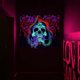 thumbnail image 3 of Tapiz de calavera, tapiz de calavera, tapices para colgar en la pared para fiesta, decoración de la habitación del hogar, 95x73CM, 3 of 5
