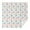 White-2, variant on Floral 42" Square Waterproof Tablecloth, Floral Print Polyester Table Cover