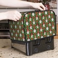 thumbnail image 7 of Daiia Santa Claus And Gnomes Pattern 2 slice Toaster Cover, Toaster Appliance Dust-proof Cover For Kitchen Small Appliance Dust Cover and Fingerprint Protection, 7 of 7