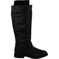 thumbnail image 2 of West Blvd Womens Osaka Knee High Motorcycle Riding Boots, 2 of 3