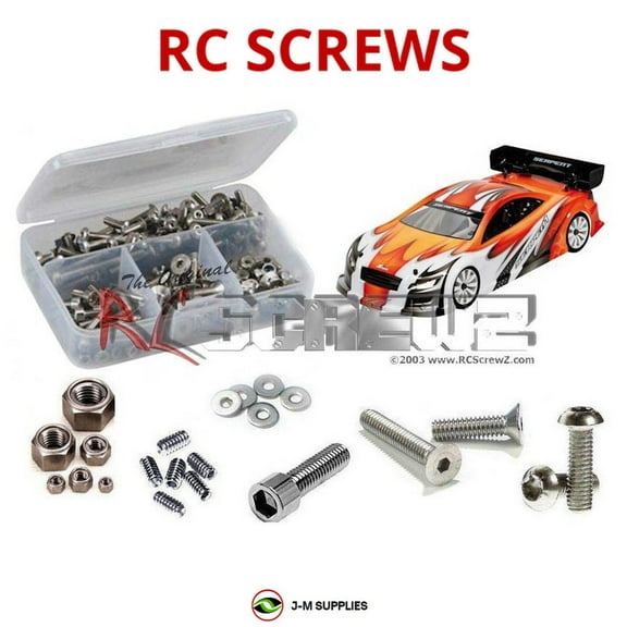 RCScrewZ Stainless Steel Screw Kit ser057 for Serpent Natrix 748e RC Car | SET