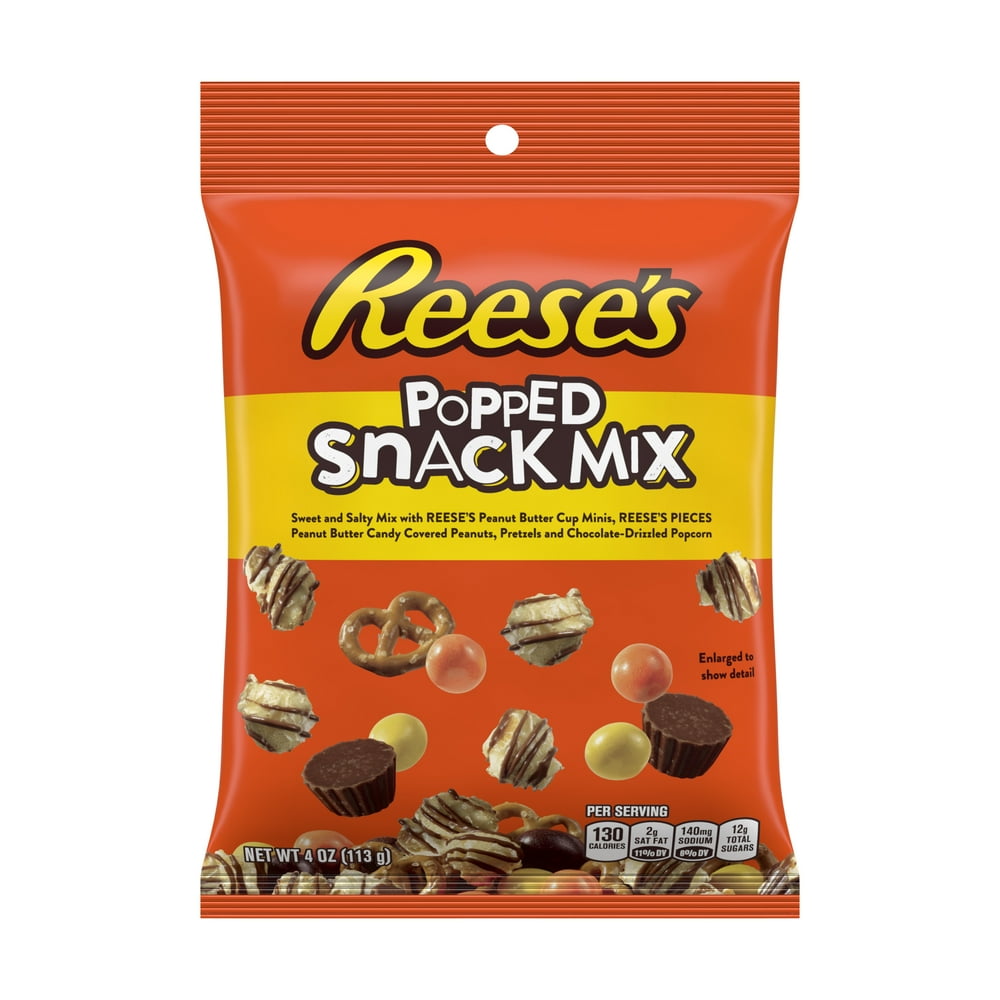 Reese's, Popped Popcorn Snack Mix, 4 Oz