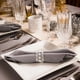 thumbnail image 3 of Paquete de 10 servilleteros de plata con huecos de metal, servilleteros universales, decoración de mesa, servilletero, anillo para boda, fiesta, cena, aniversario, fiesta navideña, 3 of 4