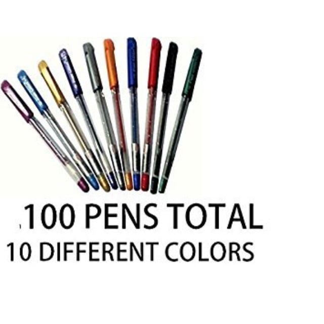Xtra Sparkle Glitter Gel 10 Colours Xtra Sparkle Gel Pen by Flair FREE SHIP USA 