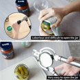thumbnail image 2 of Multifunctional Jar Opener Suitable for Seniors with Arthritis, Helps Weak Hands, Stainless Steel Lid Opener and Beer Bottle Opener for Chil, 2 of 5