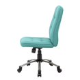 thumbnail image 4 of Boss Pretty Parsons Modern Armless Office Chair in Green, 4 of 7
