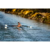 LAMINATED POSTER Rowing Boat Flow Rowing River Channel Canal Water Poster Print 24 x 36
