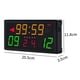 thumbnail image 3 of Marcador Digital DYNWAVEMX Reloj de Puntuación Ligero Duradero con Pantalla LED Remota, 3 of 8