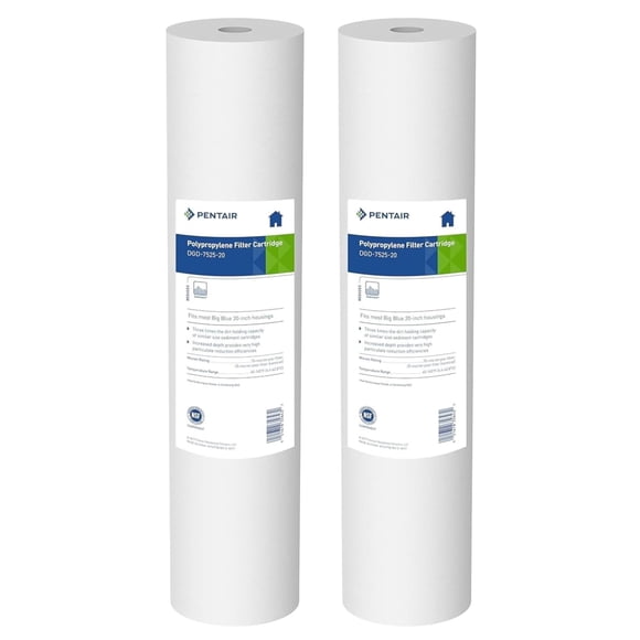 Cartucho de filtro de agua Pentair Pentek DGD-7525-20 25μm