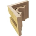 thumbnail image 6 of 4"W x 4"D x 4"H Wide Sheridan Rough Cedar Woodgrain TimberThane Corbel, Primed Tan, 6 of 6