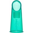 thumbnail image 4 of Brosse à Dents en Silicone Baby Buddy Wipe N Brush et Assistant pour Lingette Dentaire, Vert, 4 of 8