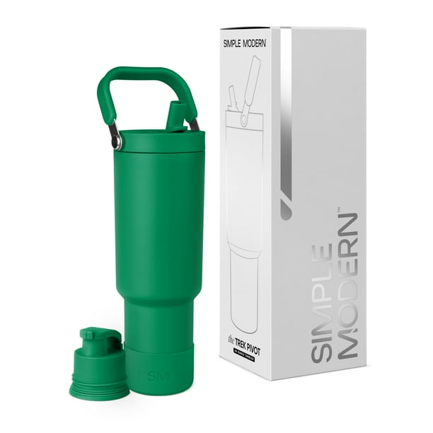 Botella de agua Simple Modern Trek Pivot 1.2 L con asa